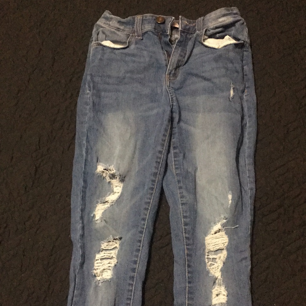 Blue Jean Ultimate Jegging Ripped